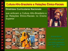 educação das relações étnico