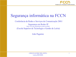 FCCN - Sistemas de Informação
