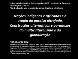 AULA multiculturalismo e globalização - 10.2014