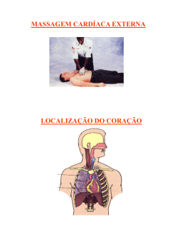 Massagem cardíaca externa localização coração