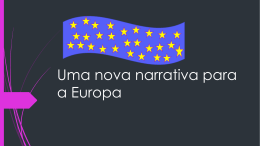 A_nova_Europa_Carolin - Uma Nova Narrativa Para a Europa