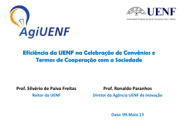 Eficiência da UENF na Celebração de Convênios e