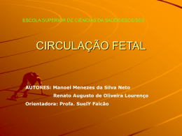 CIRCULAÇÃO FETAL (slide)