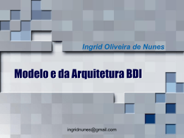 Implementação de Agentes BDI - (LES) da PUC-Rio