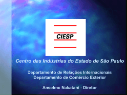 Slide 1 - Câmara de Comércio e Indústria Japonesa do Brasil
