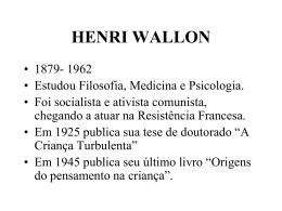 HENRI WALLON - Marco Aurélio Togatlian