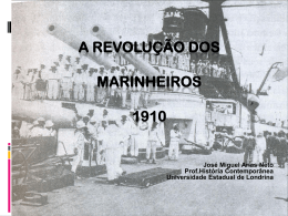 A Revolução dos Marinheiros - 1910