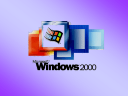 Usuários e Grupos - Windows 2000