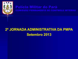 palestra_diarias_set_2013 - Proxy da Polícia Militar do Pará!