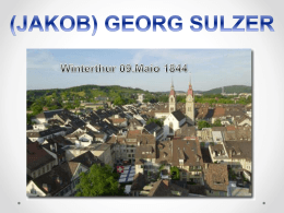 Biografia de J.Georg Sulzer (PowerPoint) 8 MB