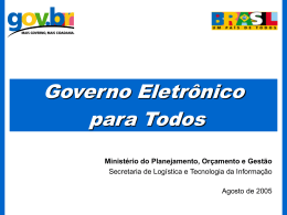 Programa Nacional de Governo Eletrônico