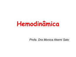 Hemodinâmica - Fisiologia FMABC