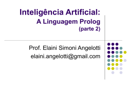 Inteligência Artificial: Linguagem Prolog