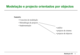 metodologia de projecto OMT