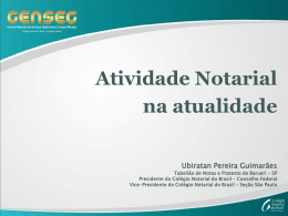 CNBCF - Apresentação RS - Dr. Ubiratan Pereira Guimarães