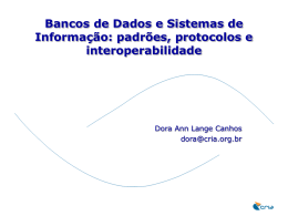 Bancos de Dados e Sistemas de Informação