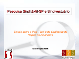 Slide 1 - Sinditêxtil-SP