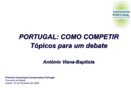 PPT 361KB - Compromisso Portugal