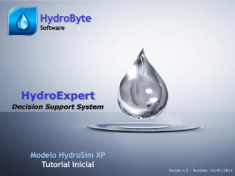 HydroByte Software - HydroSimXP Startup Tutorial
