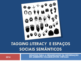 tagging literacy e espaços sociais semânticos