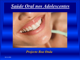 Saúde Oral nos Adolescentes