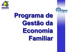 programa de gestão da economia familiar (ct 51)