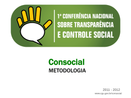 Slide 1 - Consocial Paraíba