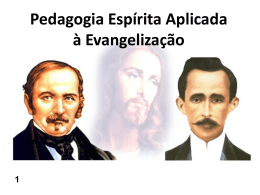 Pedagogia Espírita Aplicada à Evangelização 1