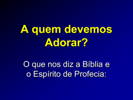 A Historia da Trindade na IASD - Adventistas Históricos do Brasil