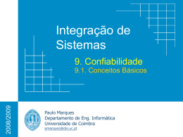 Reliability - Universidade de Coimbra