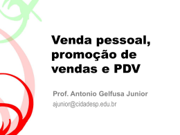 Prof. Antonio Gelfusa Junior - Comunicação e Marketing 2009