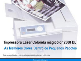 Impressora Laser Colorida magicolor 2300 DL