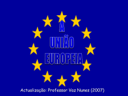 A União Europeia dos 27