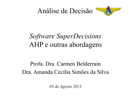 aula 1c superdecisions outras abordagens
