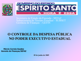 Marcio Guedes - Governo do Estado do Espírito Santo