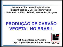 Consumo de Biomassa no Brasil