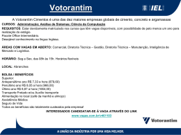 Vagas - Votorantim - 08/04/2013