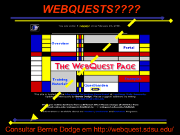 O que é um(a) WebQuest? - Fordis