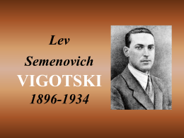 Lev Seminovitch Vygotski