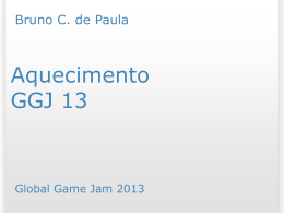 Apresentação associada - Global Game Jam em Curitiba