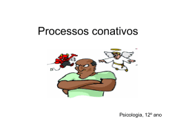 Processos conativos 1