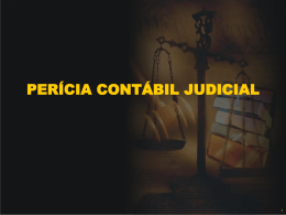 perícia contábil judicial - SINDICONT-Rio