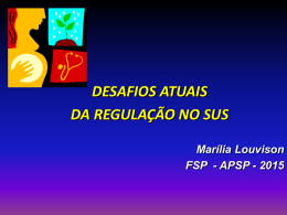 Marília Louvison - Contratualizacao e regulação
