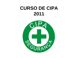 CURSO DE CIPA 2009