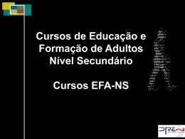 Cursos EFA-NS