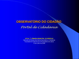 observatório do cidadão