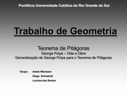 Generalização de Polya ao teorema de Pitágoras