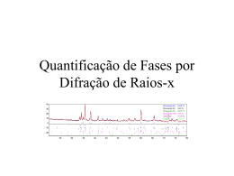 Medidas Quantitativas de Fases por Difração de Raios-x