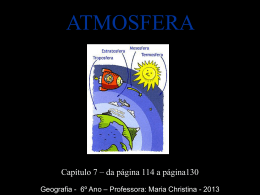 CENSA - 6Âº ANO - CAP_ 7 ATMOSFERA