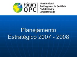 Fórum QPC - Movimento Brasil Competitivo